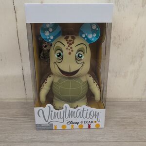 Disney Vinylmation Pixar 9" CRUSH & 3" SQUIRT Limited Edition Brand New